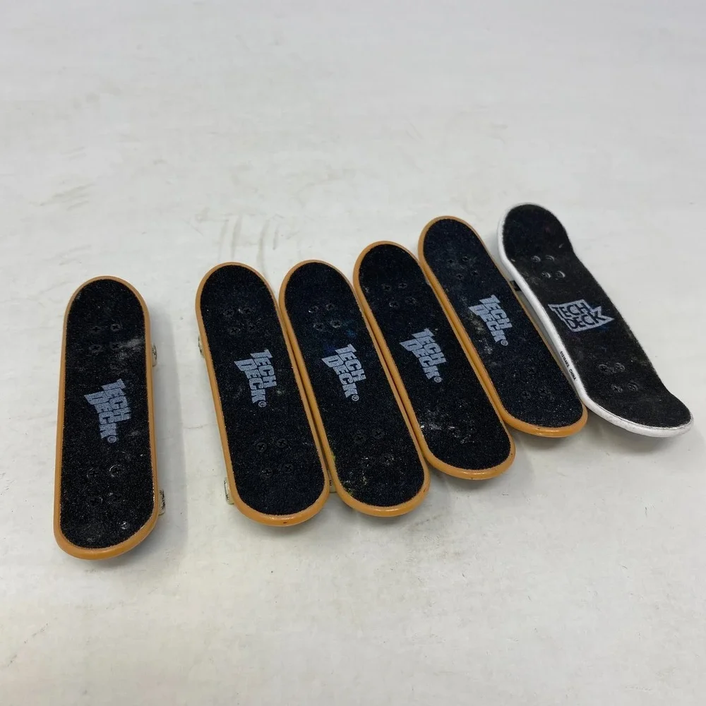 Tech Deck Finger Skateboards Panda Dark Star‎ Adam Dyet Paul Machnau Lot of 6